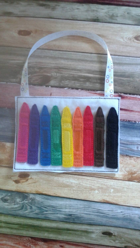 Color Match game - Activity Bag - color match - learning toy - busy  bag - activity bag - quiet toy - educational game - School - classroom (ONLINE ORDER ONLY)