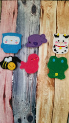 Toddler quiet book page - Felt Quiet Book Page - busy book -  Animal home match game -  Homes Activity Page - learning - education - Habitat (ONLINE ORDER ONLY)