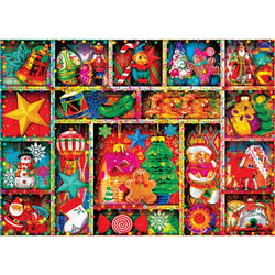 Sparkle & Shine - Christmas Ornaments 500 Piece Glitter Jigsaw Puzzle (ONLINE ORDER ONLY)
