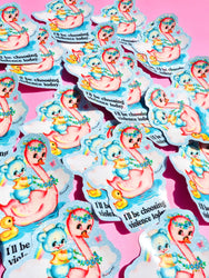 I'll Be Choosing Violence Today Sticker