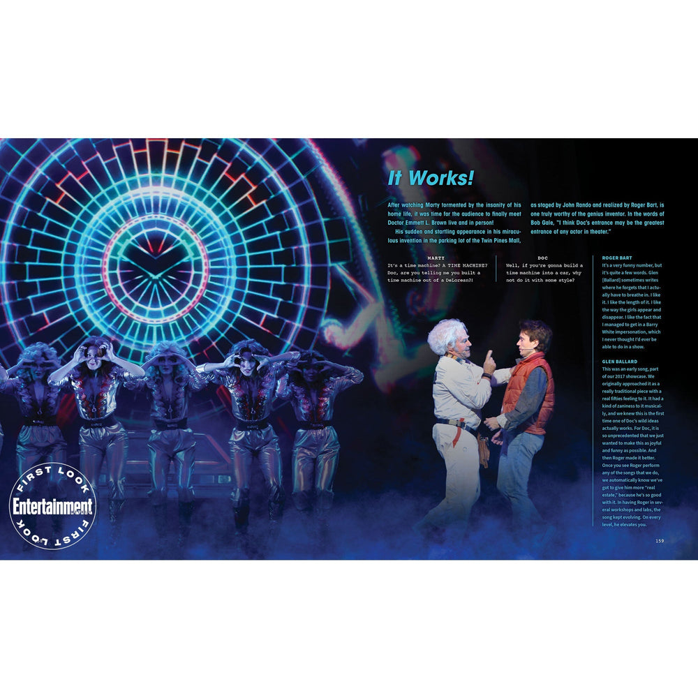Creating Back to the Future: The Musical hardcover book by Michael Klastorin (ONLINE ORDER ONLY)