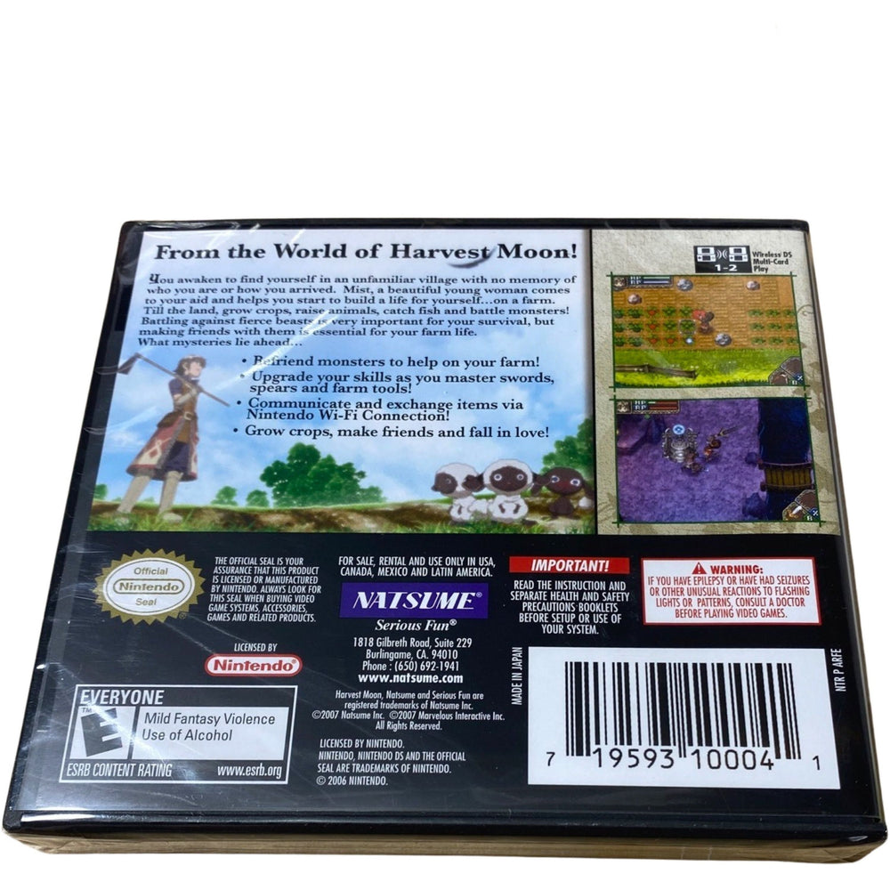 Rune Factory A Fantasy Harvest Moon - Nintendo DS (Online Order Only)
