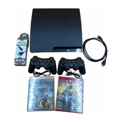 PlayStation 3 Slim System 160GB With 2 New Games (Online Order Only)