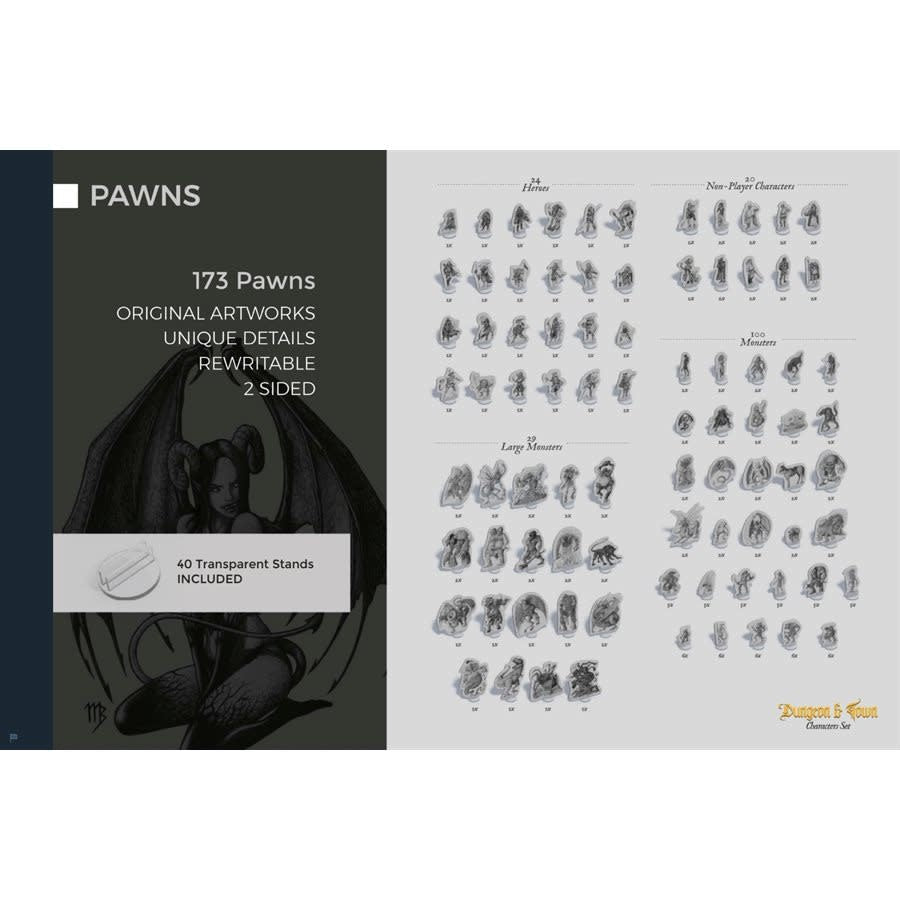 Fantasy World Creator: Dungeon & Town - Characters Pack (ONLINE ORDER ONLY)
