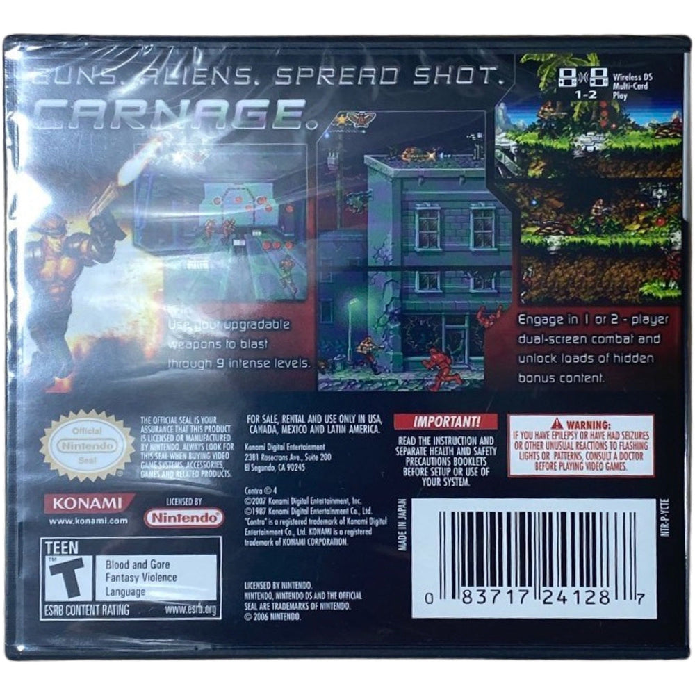 Contra 4 - Nintendo DS (Online Order Only)