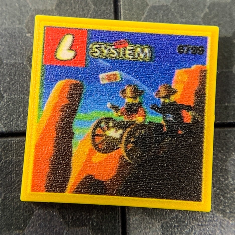 Showdown Canyon Western Set 6799 - Custom Printed 2x2 Tile (Online Order Only)