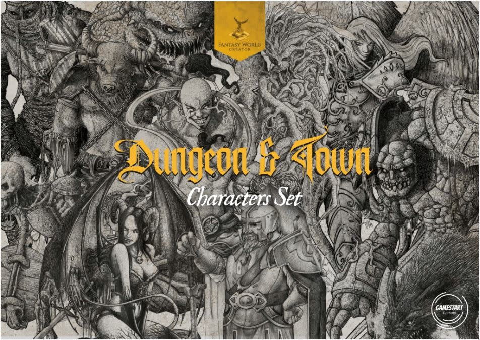 Fantasy World Creator: Dungeon & Town - Characters Pack (ONLINE ORDER ONLY)