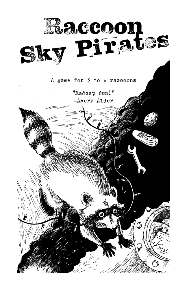 Raccoon Sky Pirates (Revised) - Roleplaying Game (Online Order Only)