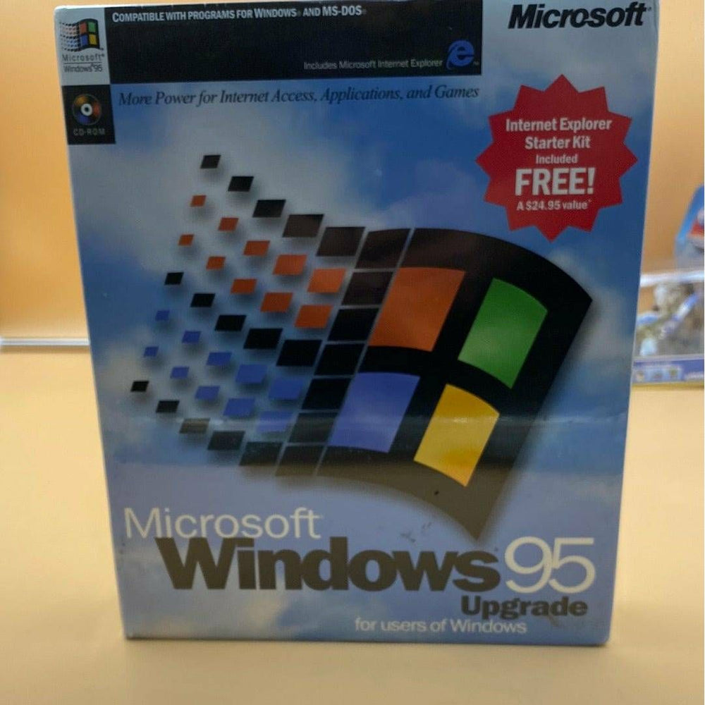 Microsoft Windows 95 Upgrade PC CD-ROM (NEW) - PC (Online Order Only)