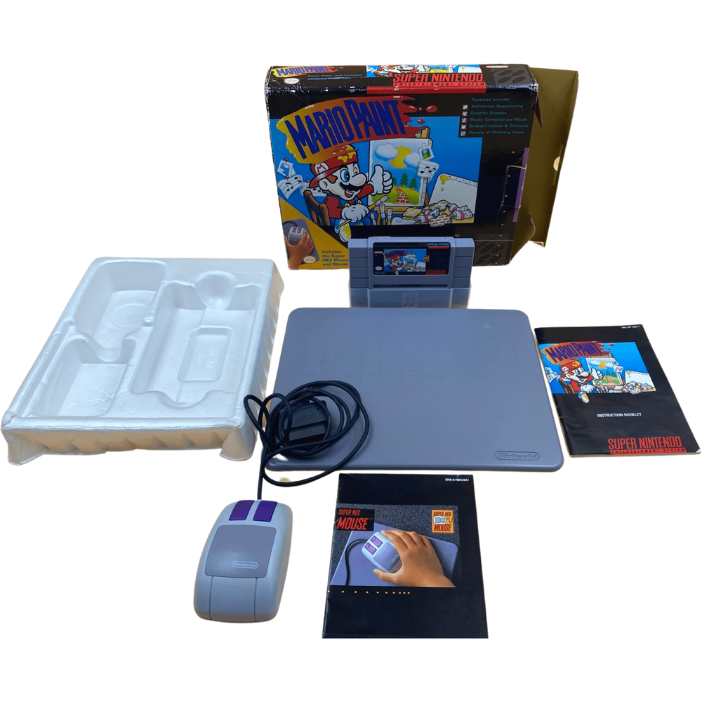 Mario Paint [Mouse Bundle] - Super Nintendo (Online Order Only)