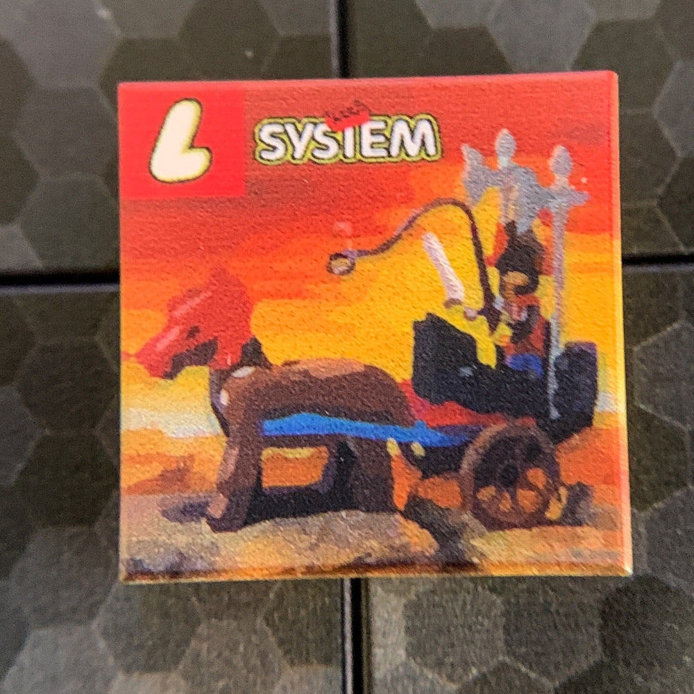 Dragon Masters Chariot Set 1794 - Custom Printed 2x2 Tile (Online Order Only)