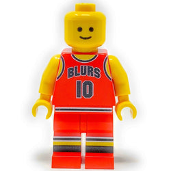 #10 Chicago Blurs - B3 Customs® Basketball Player Minifig (Online Order Only)