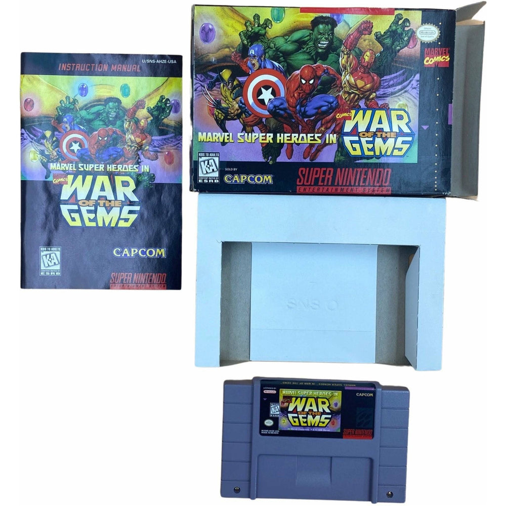Marvel Super Heroes In War Of The Gems - Super Nintendo (Online Order Only)