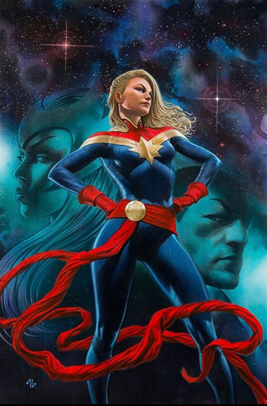 Captain Marvel #22 B Adi Granov Variant (10/14/2020) Marvel (ONLINE ORDER ONLY)