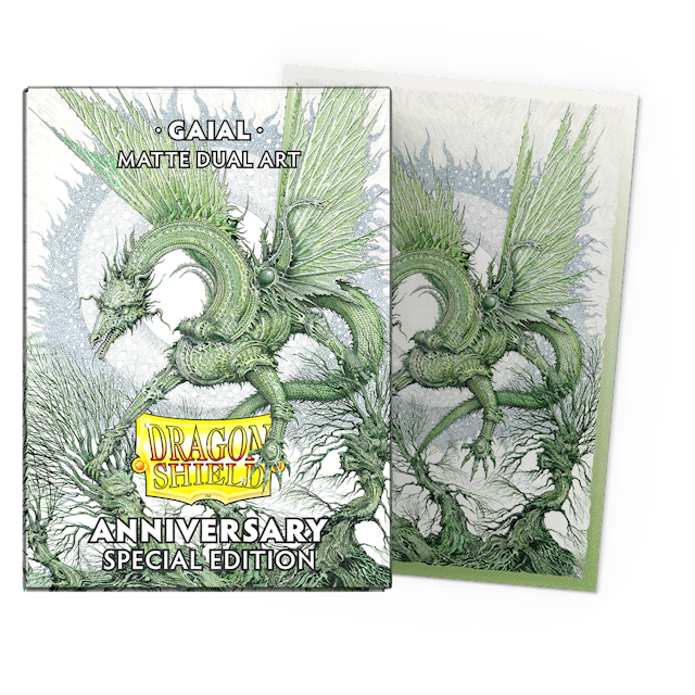 Dragon Shields: (100) Gaial Dual Matte Art