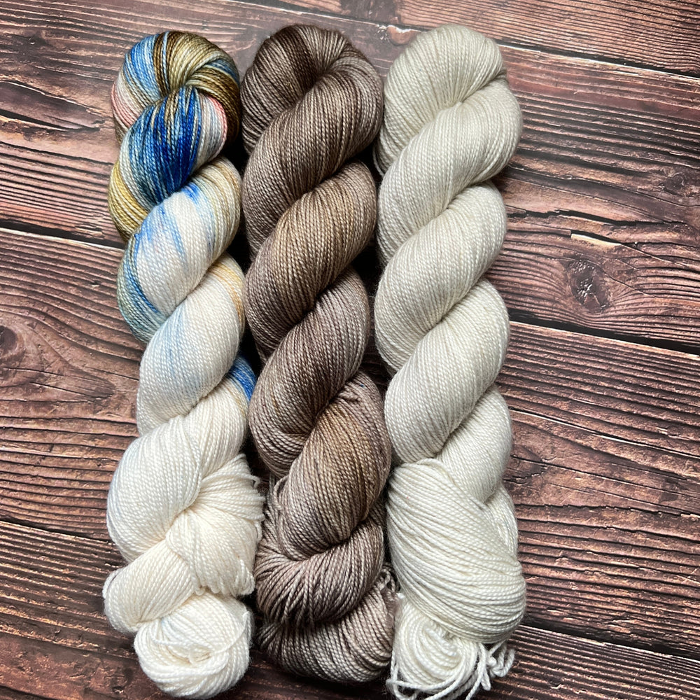 Woolen wild & free 3 skein kits (ONLINE ORDER ONLY)