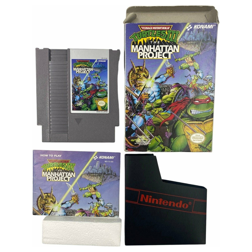 Teenage Mutant Ninja Turtles III The Manhattan Project - NES (Online Order Only)