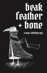 Beak, Feather, & Bone - Roleplaying Map-Labeling Game (Online Order Only)