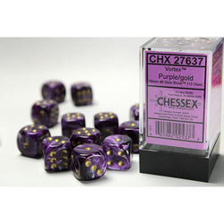 Chessex: D6 Vortex Dice set - 16MM