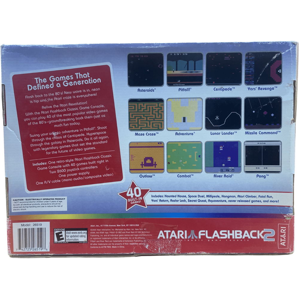 Atari Flashback 2 (Online Order Only)