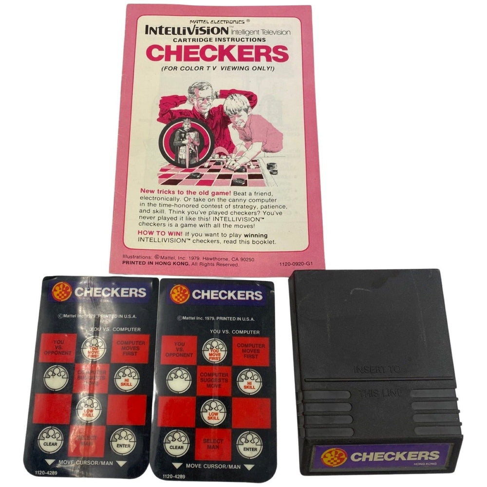 Checkers - Intellivision (Online Order Only)