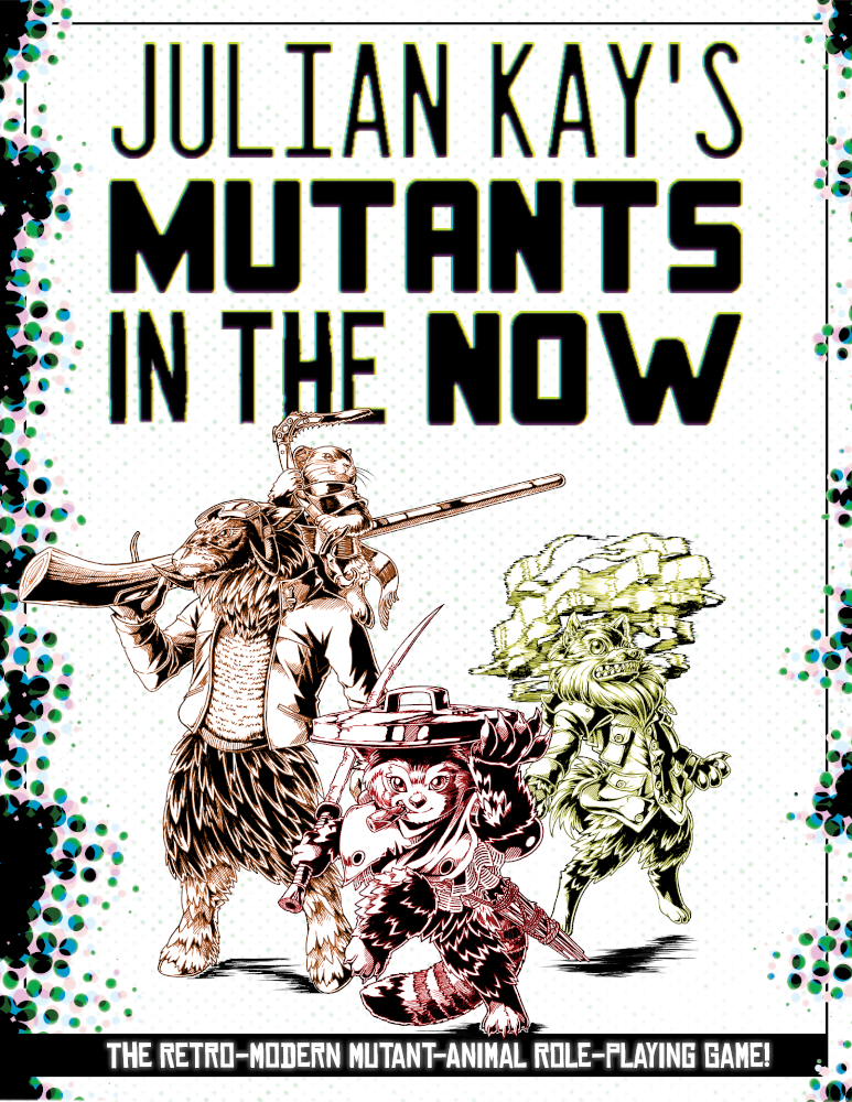Mutants In The Now (Revised) - Roleplaying Card Game (Online Order Only)
