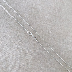 20" - 925 Sterling Silver Filled Necklace Chain - Dainty Fine - 20" - 20 Inch - Lobster Claw Clasp - .925 Stamped - Cable Chain (ONLINE ORDER ONLY)