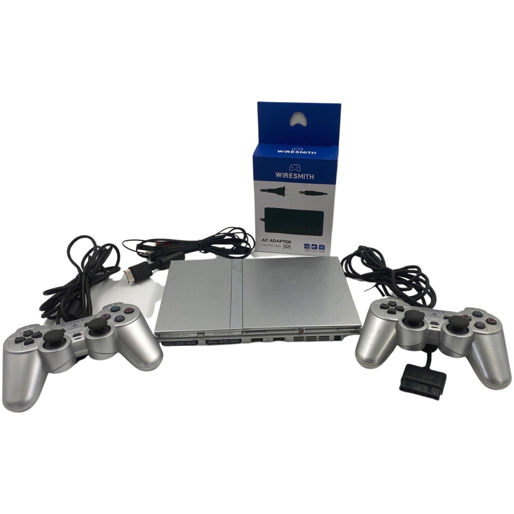 Silver Slim PlayStation 2 System (Refurbished) (Online Order Only)