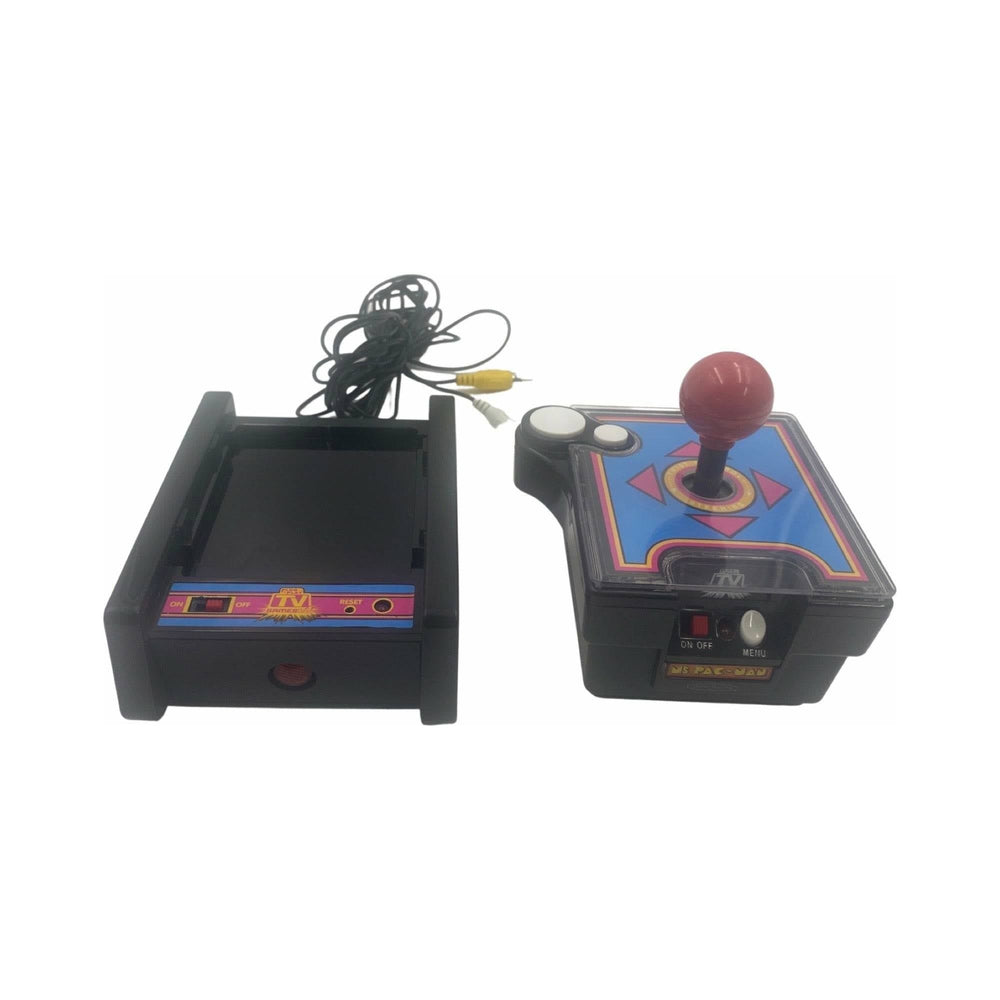 Ms. Pac-Man Plug N Play TV Game by Jakks Pacific Featuring 7 Namco Classics (Online Order Only)