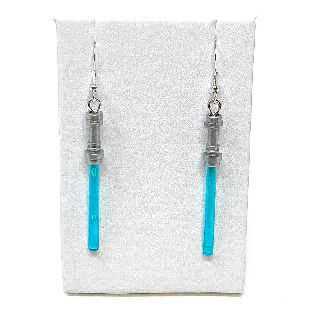 Lightsaber (Star Wars) Earrings made from LEGO Bricks - B3 Customs