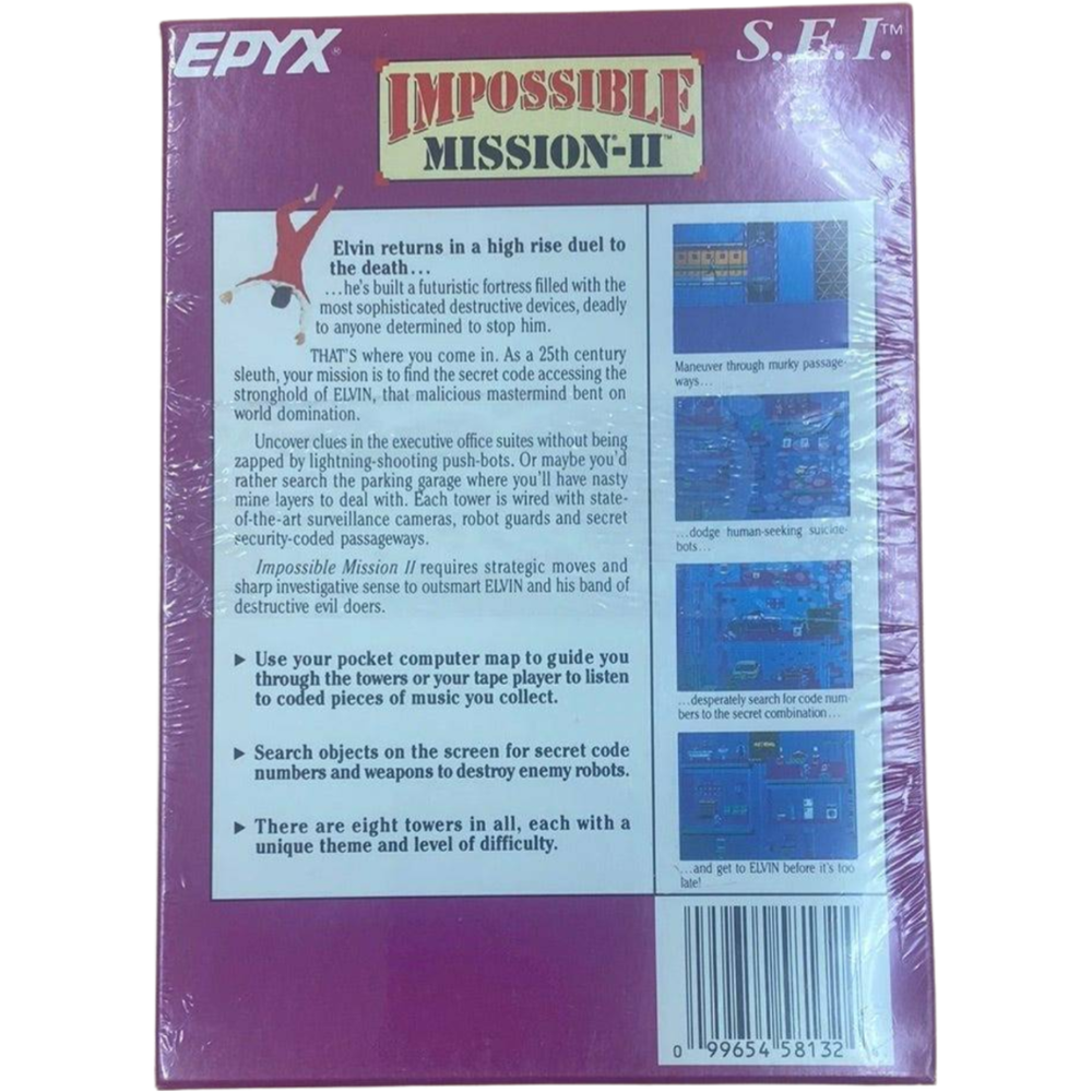 Impossible Mission II [SEI] NES - (NEW) (Online Order Only)