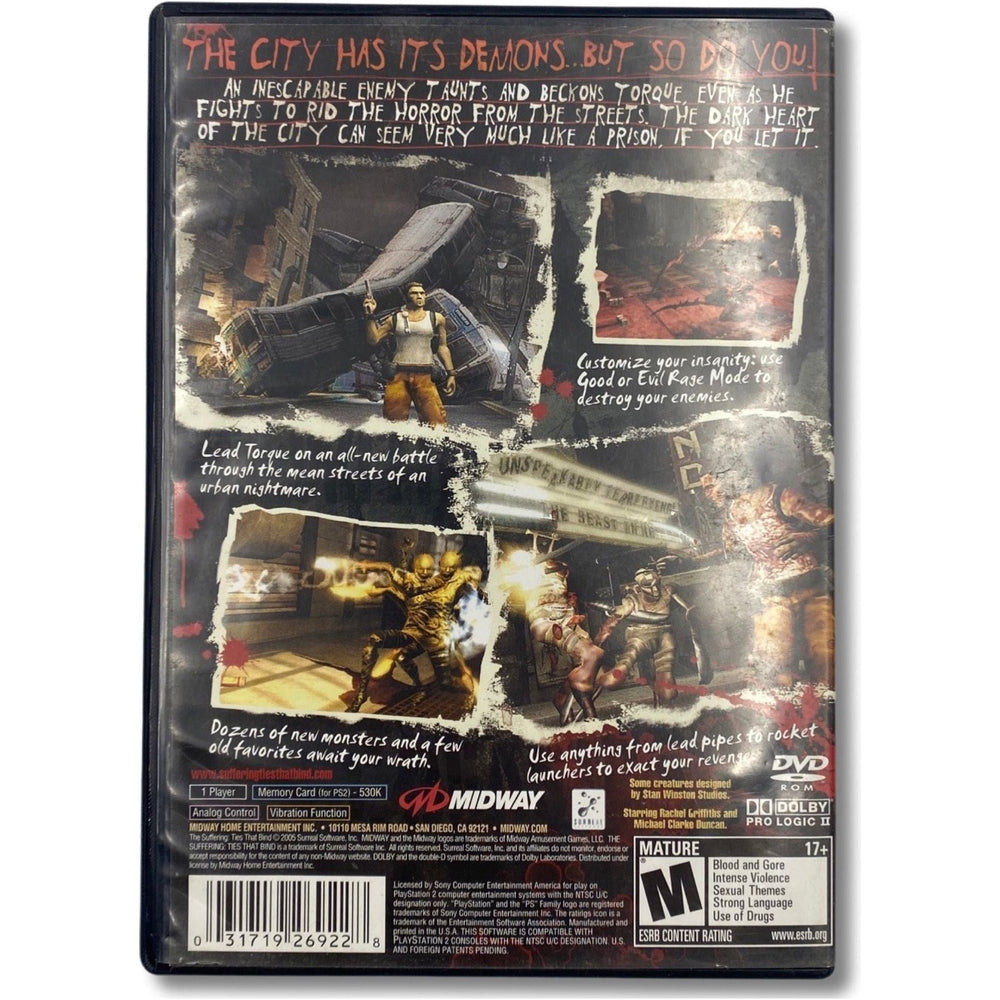 The Suffering Ties That Bind - PlayStation 2 (Online Order Only)