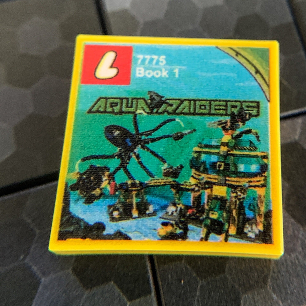 Aquabase Invasion Aqua Raiders Set 7775 - Custom Printed 2x2 Tile (Online Order Only)