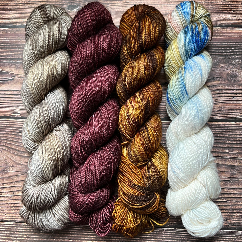 Woolen wild & free 4 skein kit (ONLINE ORDER ONLY)