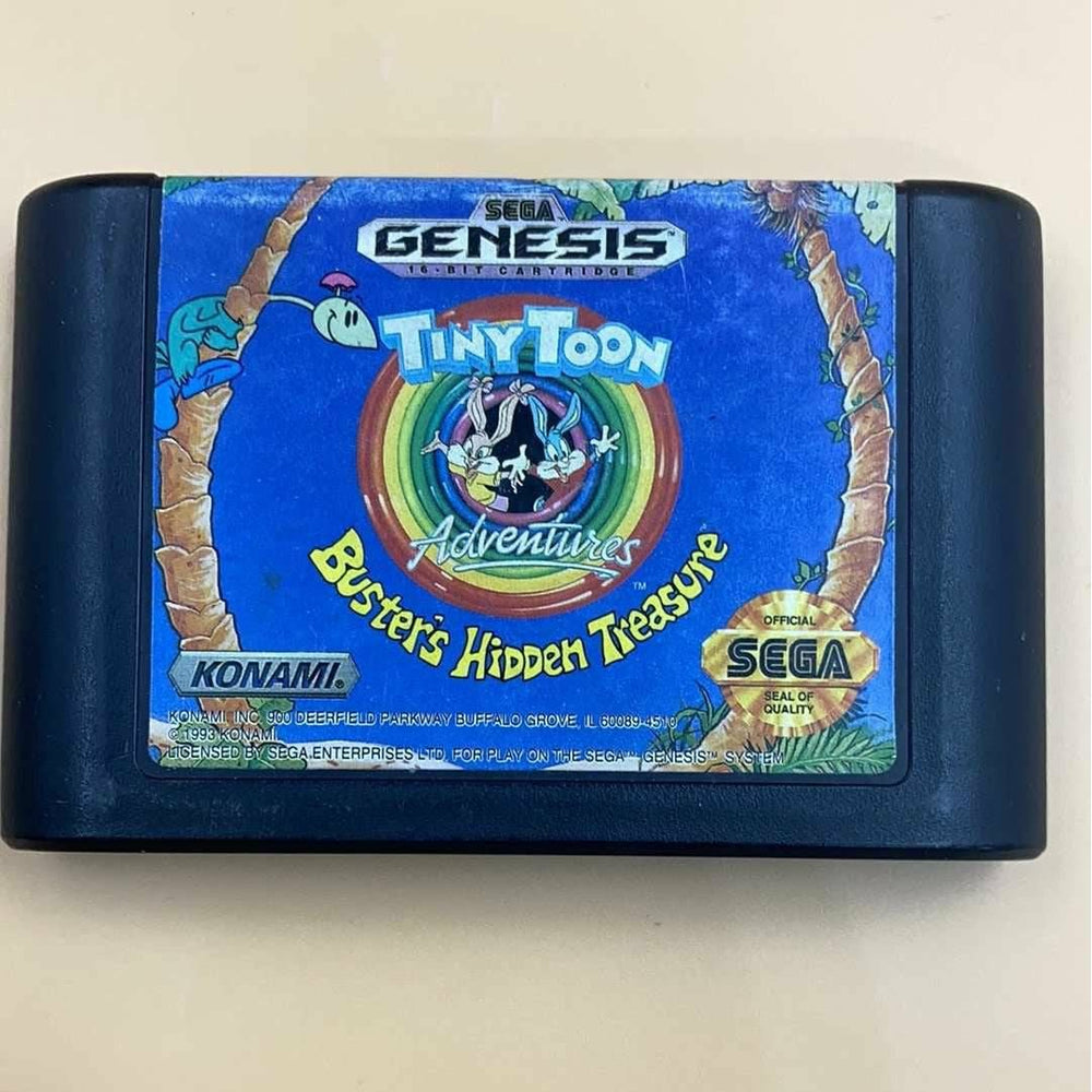 Tiny Toon Adventures Buster's Hidden Treasure - Sega Genesis (Online Order Only)