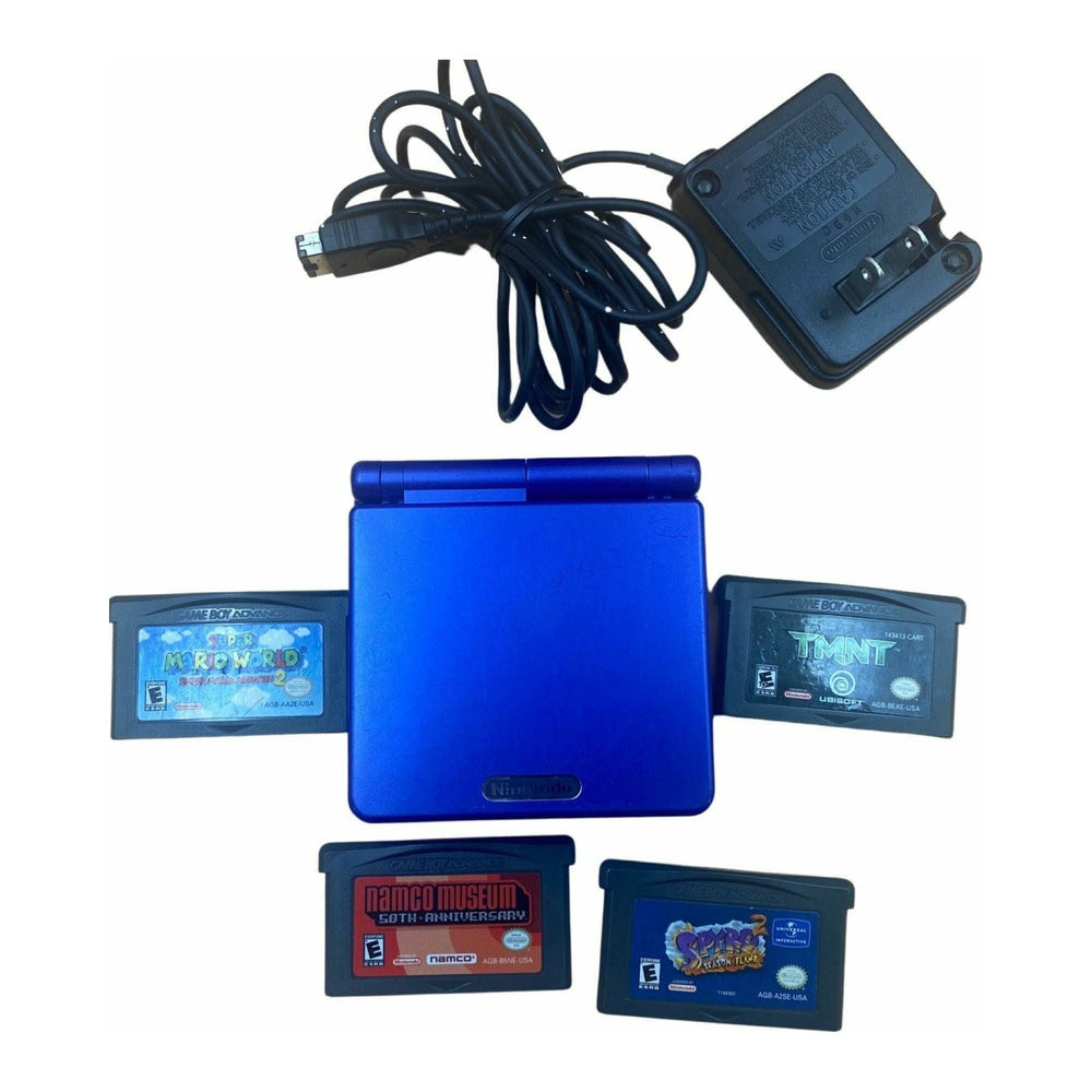 Cobalt Gameboy Advance SP (Game Bundle) (Online Order Only)