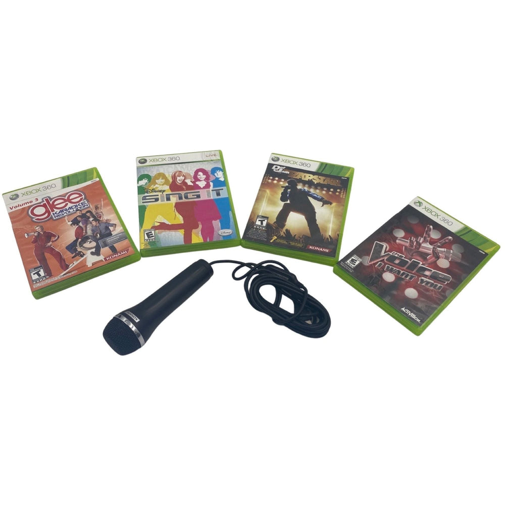 Konami USB Microphone  Game Bundle - Xbox 360 (Online Order Only)