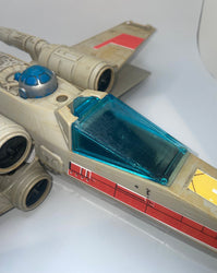 Vintage Star Wars X Wing fighter Canopy Glass Reproduction Part 1978 Kenner Toys (ONLINE ORDER ONLY)