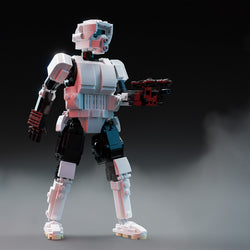 Scout Trooper 9” Buildable Figure MOC made using LEGO parts (Online Order Only)