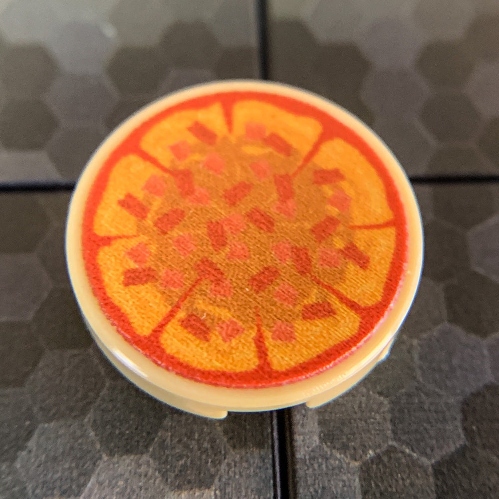 Ham & Bacon Pizza Pie - Custom (2x2 Round Tile) (Online Order Only)