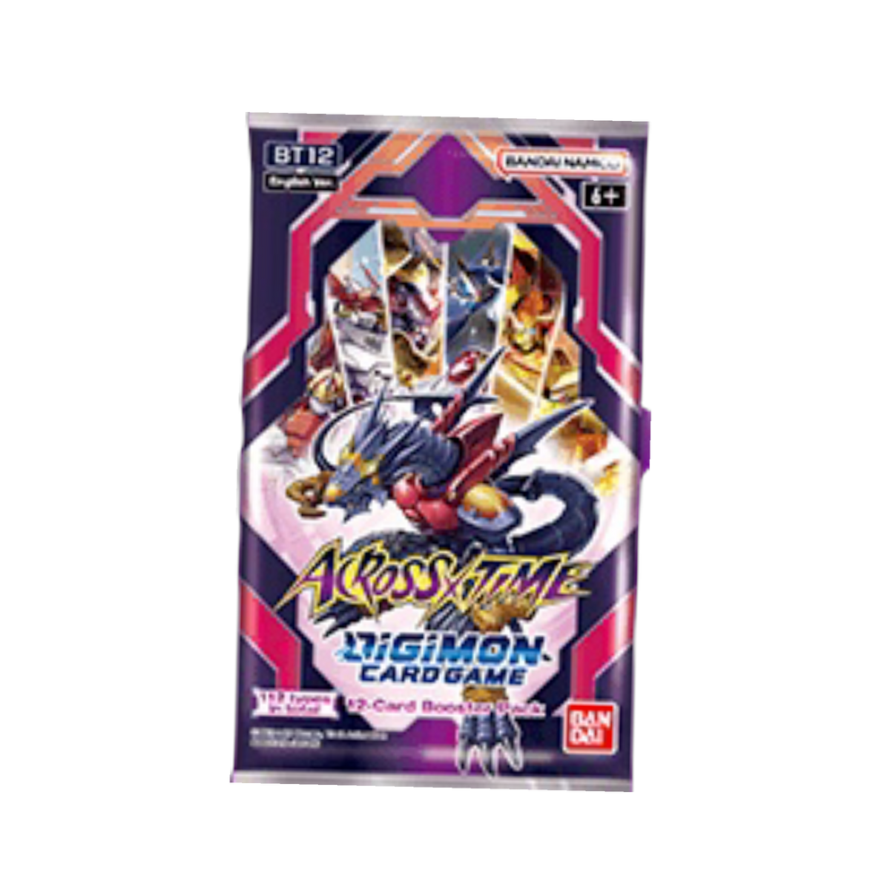 Across Time Booster Pack | Digimon TCG | New (ONLINE ORDER ONLY)