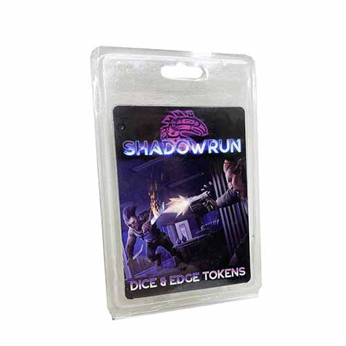 Shadowrun: 6th Edition - Dice & Edge Tokens - Green (ONLINE ORDER ONLY)