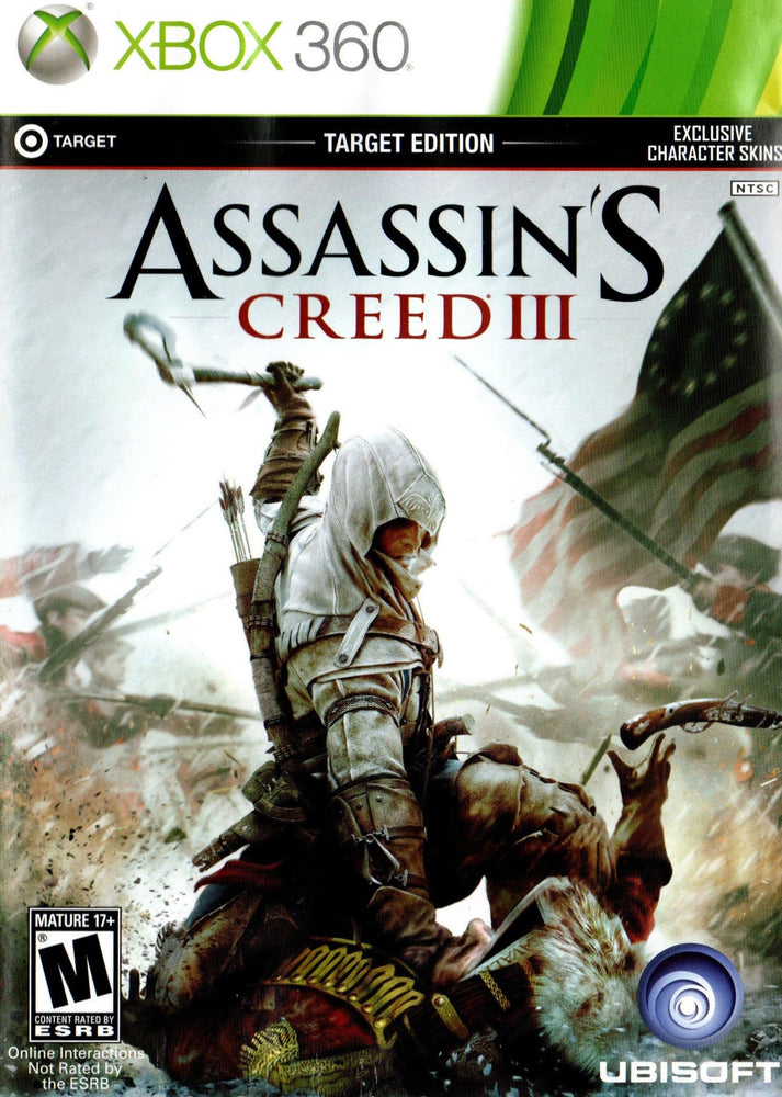 Assassin's Creed III (Target Edition) (Xbox 360) (ONLINE ORDER ONLY)