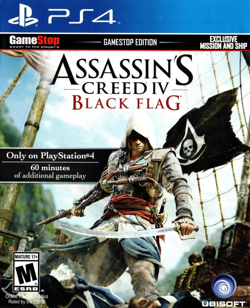 Assassin's Creed IV: Black Flag (GameStop Edition) (Playstation 4) (Online Order Only)