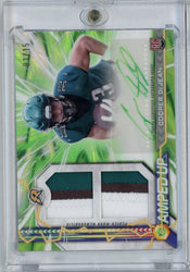 2024 Topps Resurgence Amped Up Green Cooper DeJean #AU-CD 01/15 RPA Auto Rookie RC Football Card (ONLINE ORDER ONLY)