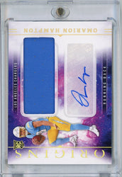 2025 Panini Origins Omarion Hampton #RJJOHN RPA Auto Rookie RC Football Card