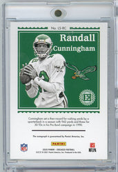 2020 Panini Encased Legendary Signatures Randall Cunningham #LSRC Auto /10 Football Card (ONLINE ORDER ONLY)