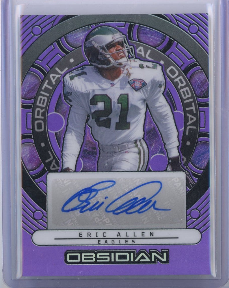 2024 Panini Obsidian Orbital Eric Allen #OSEAN Auto /49 Philadelphia Eagles Football Card (ONLINE ORDER ONLY)