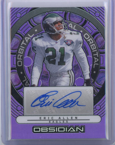 2024 Panini Obsidian Orbital Eric Allen #OSEAN Auto /49 Philadelphia Eagles Football Card (ONLINE ORDER ONLY)