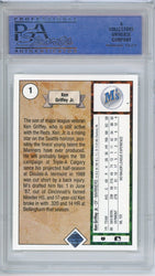 Graded 1989 Upper Deck Ken Griffey Jr #MARINERS Star Rookie Rookie RC Baseball Card PSA 9 Mint (ONLINE ORDER ONLY)